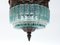Lámpara colgante italiana de vidrio de Poliarte, años 70, Imagen 5