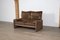 Brown Velvet Maralunga Two Seater Sofa by Vico Magistretti for Cassina, 1970s 2