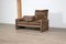 Brown Velvet Maralunga Two Seater Sofa by Vico Magistretti for Cassina, 1970s 3