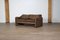 Brown Velvet Maralunga Two Seater Sofa by Vico Magistretti for Cassina, 1970s 1