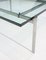 Modell PK61 Couchtisch aus Edelstahl & Glas von Poul Kjærholm für Fritz Hansen 4