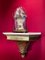 Consolle antiche Luigi XVI in legno dorato e intagliato a mano, Italia, set di 2, Immagine 3