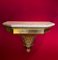 Antique Italian Louis XVI Hand Carved and Giltwood Wall Mounted Consoles, Set of 2 17