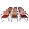 Chaise Visiteur Bauhaus Vintage en Cuir par Matteo Grassi, 1970s 1