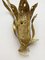 Brutalist Gilded Foliage Sconces attributed to Paul Moerenhout, 1970s, Set of 2 4