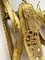 Brutalist Gilded Foliage Sconces attributed to Paul Moerenhout, 1970s, Set of 2 8