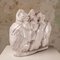 Scultura Art Deco in ceramica craquelé smaltata con tre gorilla, anni '40, Immagine 1