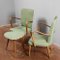 Armchairs with Side Table, Set of 3 6
