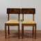 Art Deco Stühle aus Damast, 2er Set 1