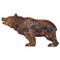 Porte-Clés Ours de la Forêt-Noire en Bois Sculpté, 1890s 1
