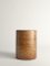 Scandinavian Modern Brown Cylindrical Vase by Jerk Werkmäster for Nittsjö, 1960, Image 2
