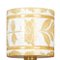 Alabaster Table Lamp with Floral Decorations, 1980s 4