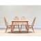 Vintage Dining Table and Chairs in Elm by Lucian Ercolani for Ercol, Set of 5 5