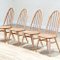 Vintage Dining Table and Chairs in Elm by Lucian Ercolani for Ercol, Set of 5 16