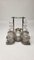 Gewürzserver aus Silber Metall, 5 . Set 3