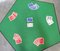 Pentagonal Game Table, 1940s 2