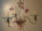 Kronleuchter aus Muranoglas & Messing, 1950er 4