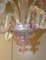Kronleuchter aus Muranoglas & Messing, 1950er 9