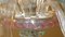 Murano Glass and Brass Chandelier, 1950s 12