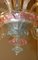 Murano Glass and Brass Chandelier, 1950s 16