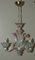Murano Glass and Brass Chandelier, 1950s 1