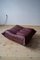 Mobilier de Salon Togo en Cuir Bordeaux par Michel Ducaroy pour Ligne Roset, Set de 5 4