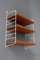 Vintage String Regal aus Teak von Kajsa & Nisse Strinning, 1950er 4