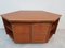 Mid-Century Hexagonal Teak Compact Sideboard from Nathan, 1970s, Image 4