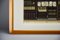 Nashijima Katsuyuki, Composition, Woodblock Print, 1994, Framed 2