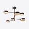 Black Tiered Moscow Chandelier from Pure White Lines 2
