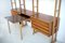 Vintage Italian Walnut Bookcase, 1955 15