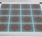Vintage Danish Side Table with Blue Tiles, 1970s 6
