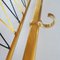 Hollywood Regency Style Wall Coat Rack, 1960s 4