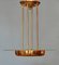 Lampada a sospensione Art Déco di Henri Petitot per Maison Petitot, anni '30, Immagine 4