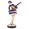 Banjo Play Zerline Balten as a Banjo Player from Goldscheider, Vienna, 1930s 1