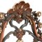 20th Century Rococo Mirror with Colourful Carved Floral Decor, Italy, 1900s 3