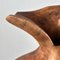 Phytomorphic Sculptural Wooden Vase, Italy, 1960s 18