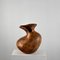 Phytomorphic Sculptural Wooden Vase, Italy, 1960s 4