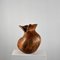 Phytomorphic Sculptural Wooden Vase, Italy, 1960s 5