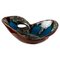 Enamelled Ceramic Table Center from Vallauris, France, 1960s, Image 1