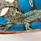 Enamelled Ceramic Table Center from Vallauris, France, 1960s, Image 11