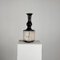 Brutalist Single-Stem Raku Ceramic Vase, Italy, 1970s, Image 2