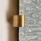 Murano Glass and Brass Sconces attributed to Fontana Arte, 1960, Set of 2, Image 5