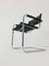 Schwarzer Modell MG5 Centro Studi Schreibtischstuhl von Mart Stam & Marcel Breuer für Fasem, 1980er 2