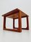 Table d'Appoint en Teck par Niels Bach pour Randers Möbel, Danemark, 1960s 5