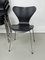 Noir Mod. Chaise de Salle à Manger 3107 par Arne Jacobsen pour Fritz Hansen, 2011 9
