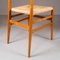 Vintage Leggera Chairs by Gio Ponti for Cassina, Set of 8 5