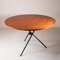 Round Table in Wood and Metal, Image 1