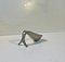 Vintage Art Deco Whale Pipe Rest in Pewter by Just Andersen, 1930s 3