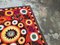 Tischdecke im Tribal Floral Style, 1950er 5